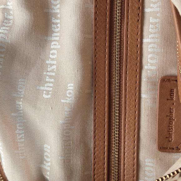 Christopher Kon Woven Leather Shoulder Bag/Crossbody! - Picture 13 of 13